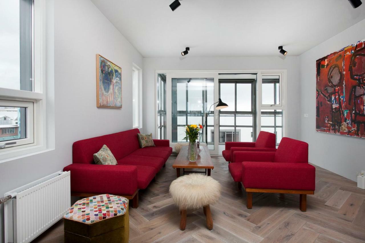 Ocean View Luxury Apartment In Central 레이캬비크 외부 사진
