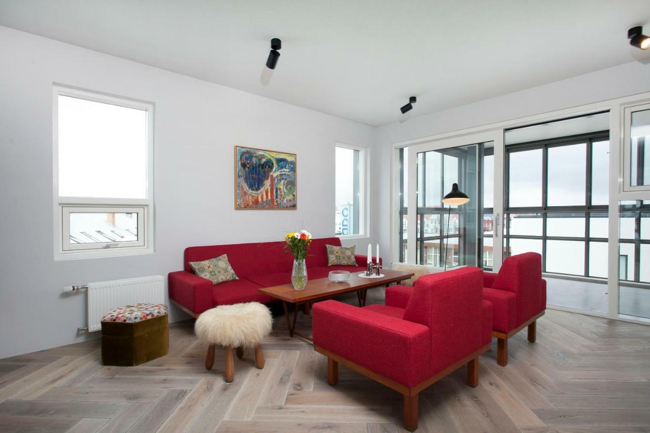 Ocean View Luxury Apartment In Central 레이캬비크 외부 사진